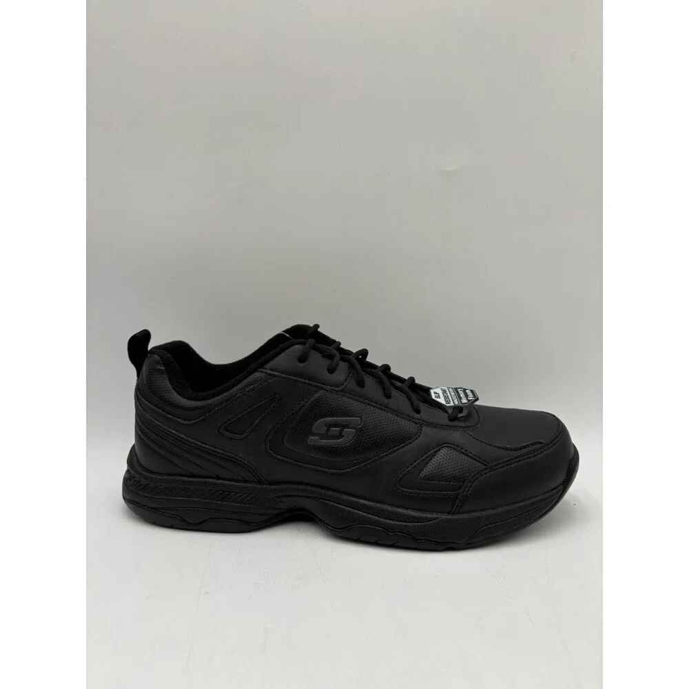 Skechers 77111 DIGHTON Men's NEW Slip-Resistant EH Work Shoes Black US Size 10